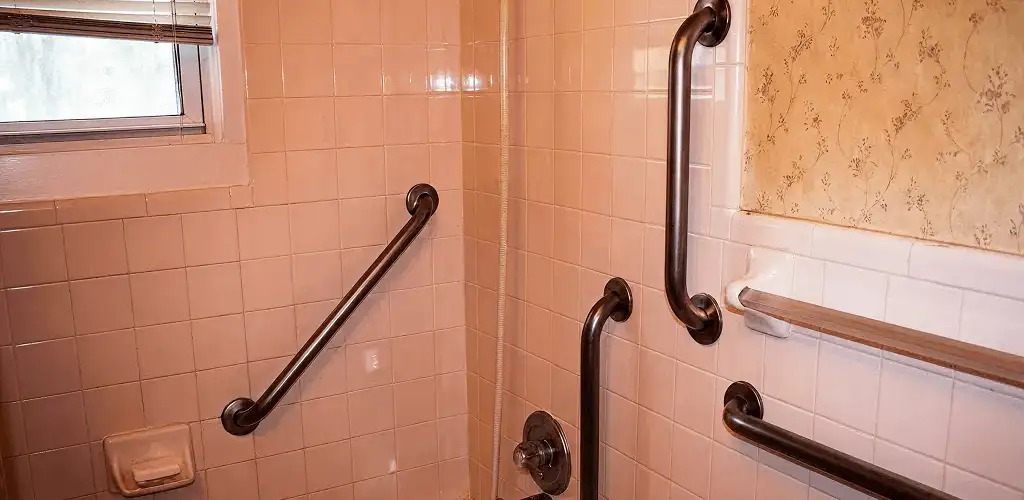 Shower grab bar installation for bathroom safety and accessibility in Saint Petersburg, FL